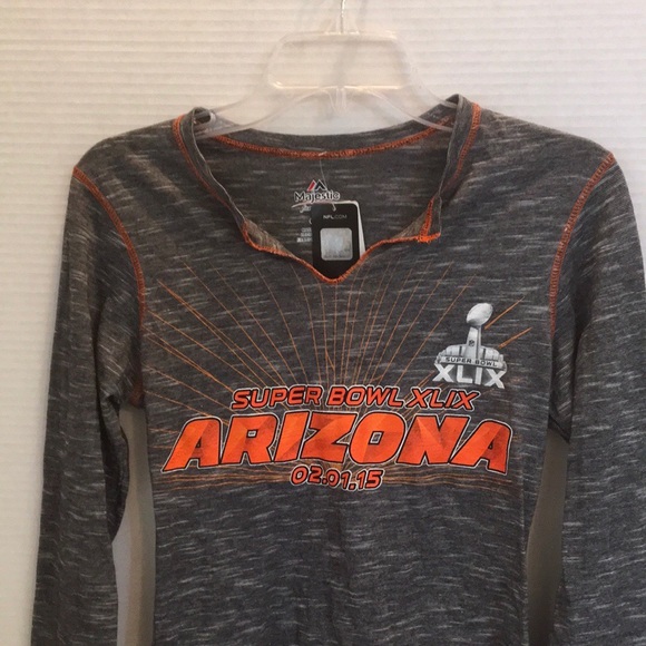 NWT Super Bowl XLIX 2015 ARIZONA NFL TOP SMALL - Picture 2 of 8